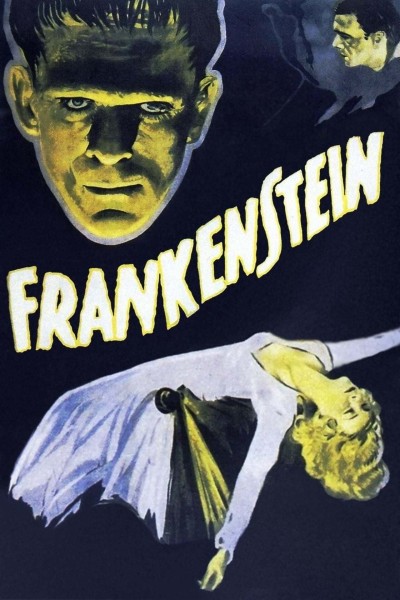 Caratula, cartel, poster o portada de El doctor Frankenstein