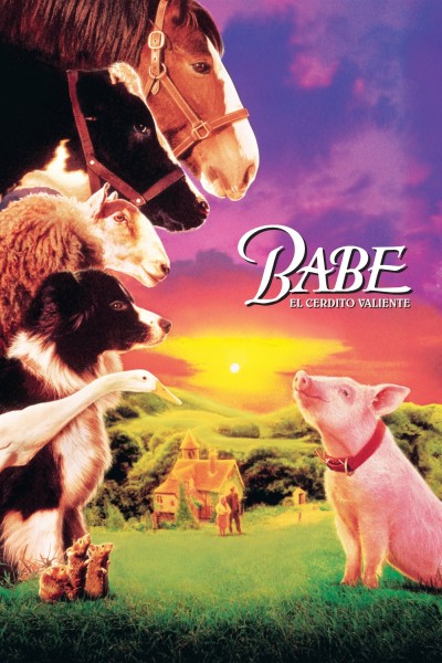 Caratula, cartel, poster o portada de Babe, el cerdito valiente