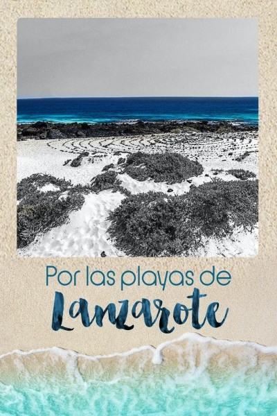 Cubierta de Por las playas de Lanzarote