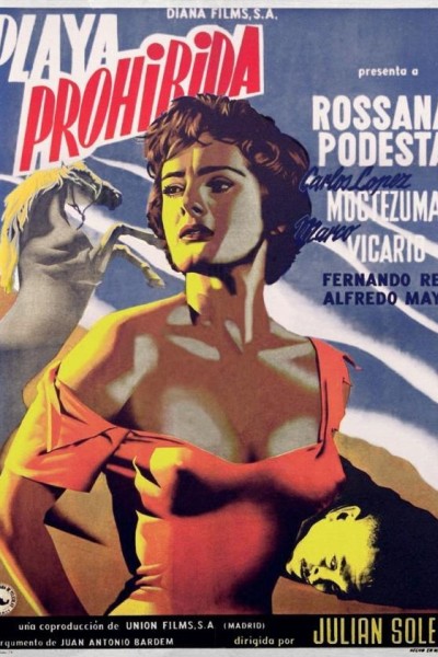 Caratula, cartel, poster o portada de Playa prohibida