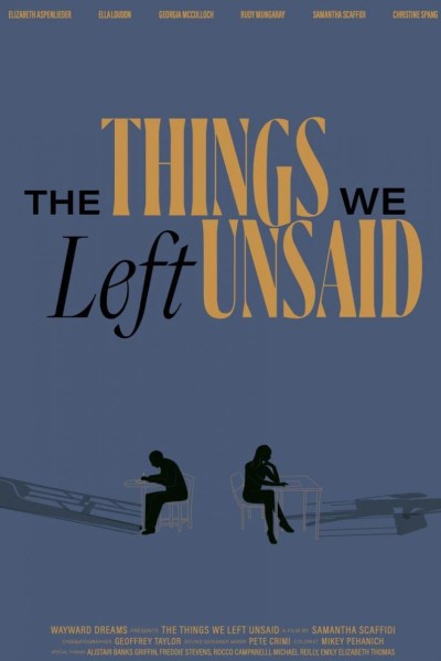 Cubierta de The Things We Left Unsaid