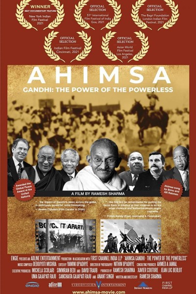 Cubierta de Ahimsa Gandhi: The Power of the Powerless