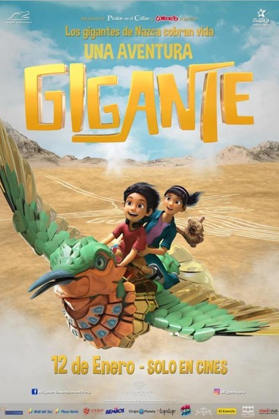 Caratula, cartel, poster o portada de Una aventura gigante