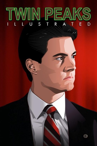 Cubierta de Twin Peaks Illustrated