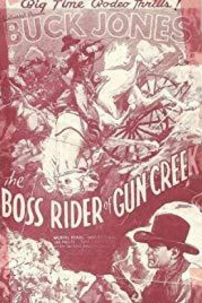Caratula, cartel, poster o portada de The Boss Rider of Gun Creek