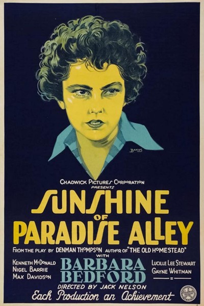 Cubierta de Sunshine of Paradise Alley