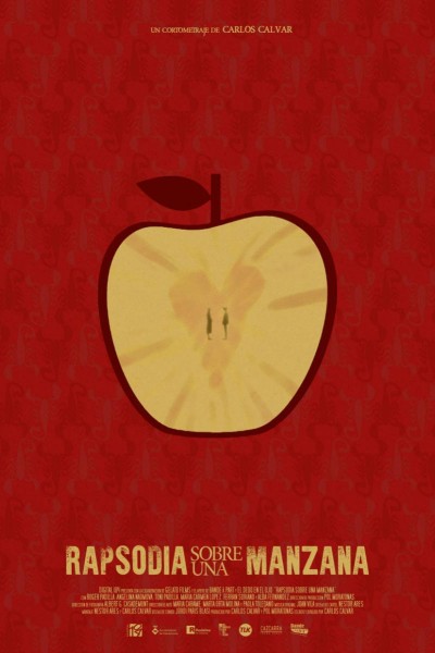 Cubierta de Rapsodia sobre una manzana