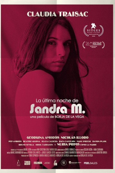 Caratula, cartel, poster o portada de La última noche de Sandra M.