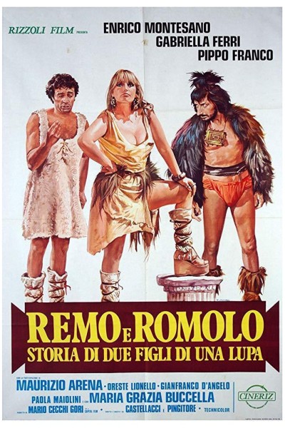 Caratula, cartel, poster o portada de Remo e Romolo (Storia di due figli di una lupa)