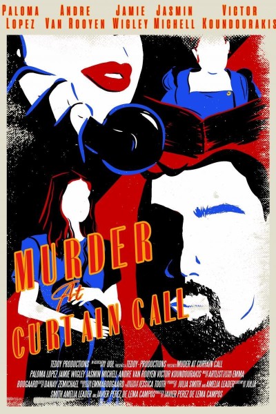 Cubierta de Murder at Curtain Call