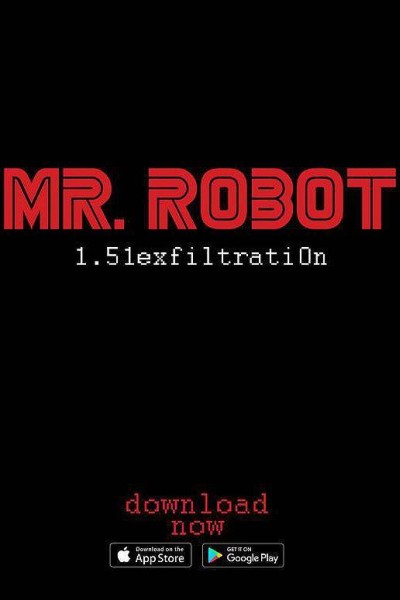 Caratula, cartel, poster o portada de Mr. Robot: 1.51exfiltrati0n