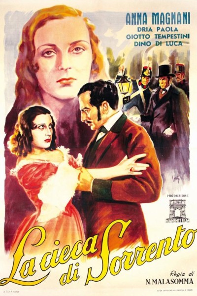 Caratula, cartel, poster o portada de La ciega de Sorrento