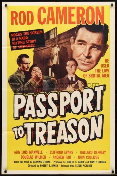 Caratula, cartel, poster o portada de Passport to Treason