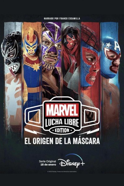 Caratula, cartel, poster o portada de Marvel Lucha Libre Edition: El origen de la máscara