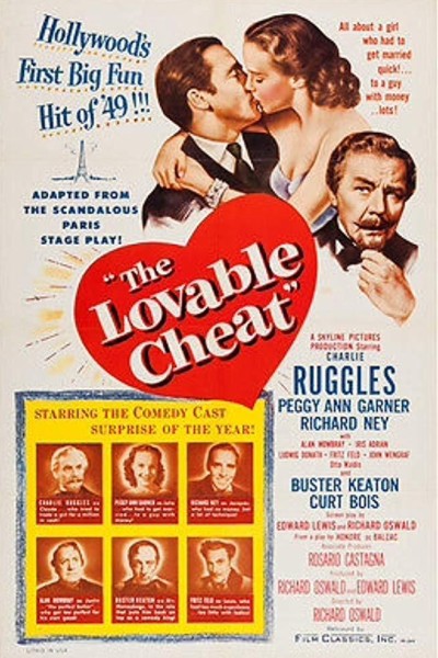 Caratula, cartel, poster o portada de The Lovable Cheat