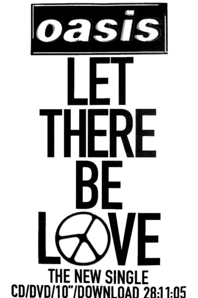 Caratula, cartel, poster o portada de Oasis: Let There Be Love (Vídeo musical)