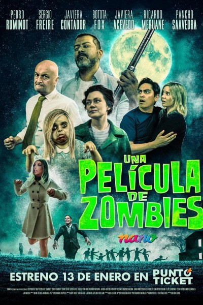 Caratula, cartel, poster o portada de Una película de zombies