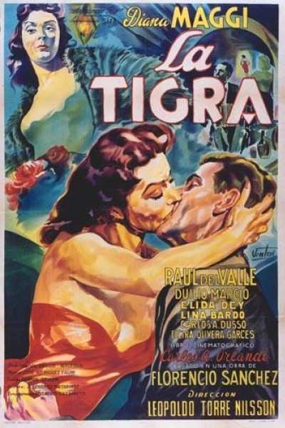 Caratula, cartel, poster o portada de La tigra