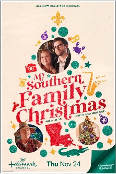 Caratula, cartel, poster o portada de My Southern Family Christmas
