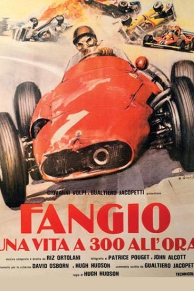 Cubierta de Fangio: Una vita a 300 all'ora