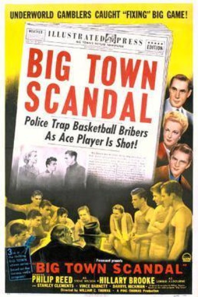 Caratula, cartel, poster o portada de Big Town Scandal