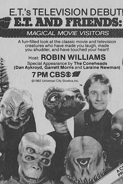 Caratula, cartel, poster o portada de E.T. and Friends: Magical Movie Visitors