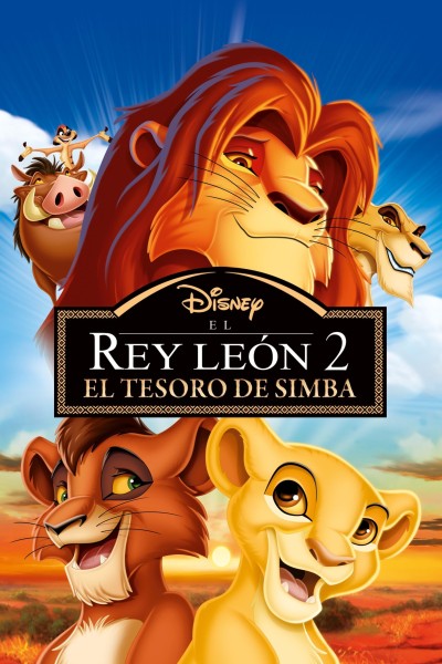 Caratula, cartel, poster o portada de El rey león 2: El tesoro de Simba