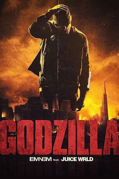 Cubierta de Eminem feat. Juice WRLD: Godzilla (Vídeo musical)