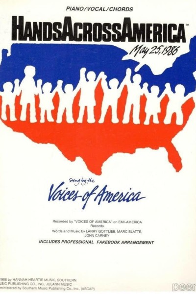 Cubierta de Voices of America: Hands Across America (Vídeo musical)