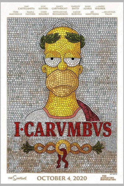 Cubierta de Los Simpson: Yo, Carumbus