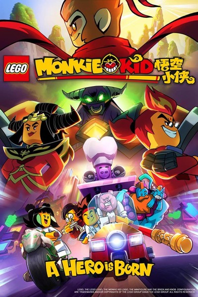 Caratula, cartel, poster o portada de Lego Monkie Kid: A Hero Is Born