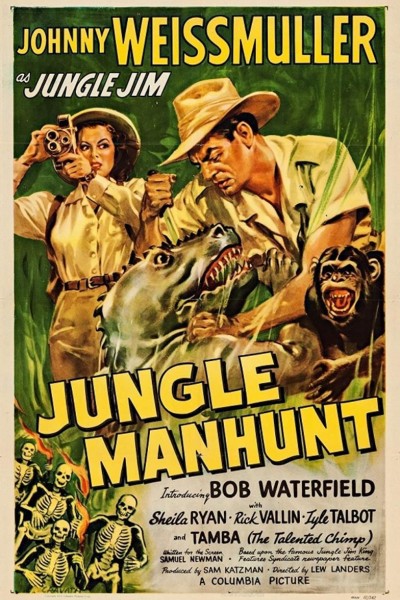 Caratula, cartel, poster o portada de Jungle Manhunt