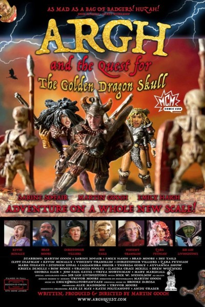 Cubierta de Argh and the Quest For the Golden Dragon Skull