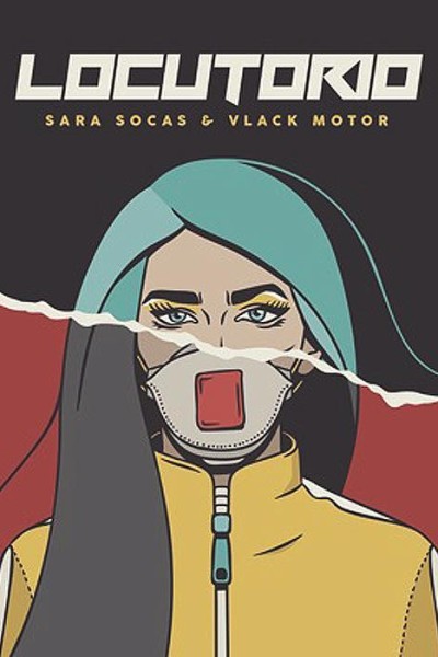 Cubierta de Sara Socas & Vlack Motor: Locutorio (Vídeo musical)