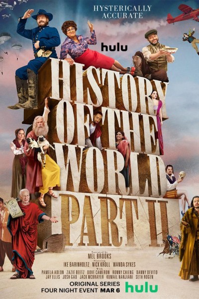 Caratula, cartel, poster o portada de La loca historia del mundo - Parte 2