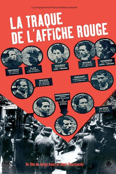 Caratula, cartel, poster o portada de La Traque de l'Affiche rouge