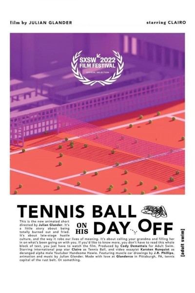 Caratula, cartel, poster o portada de Tennis Ball on His Day Off