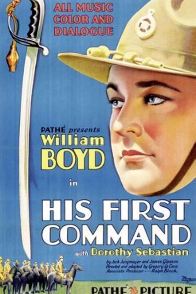 Caratula, cartel, poster o portada de His First Command