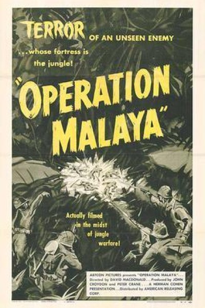 Cubierta de Operation Malaya