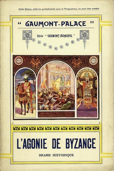 Cubierta de L\'Agonie de Byzance