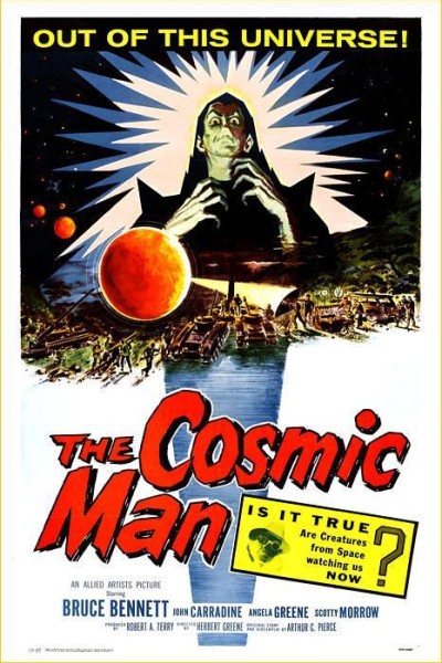 Caratula, cartel, poster o portada de The Cosmic Man