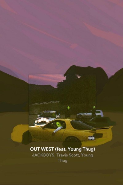 Cubierta de Jackboys & Travis Scott feat. Young Thug: Out West (Vídeo musical)