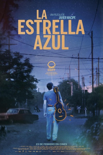 Caratula, cartel, poster o portada de La estrella azul