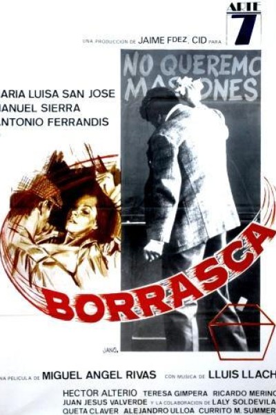 Caratula, cartel, poster o portada de Borrasca