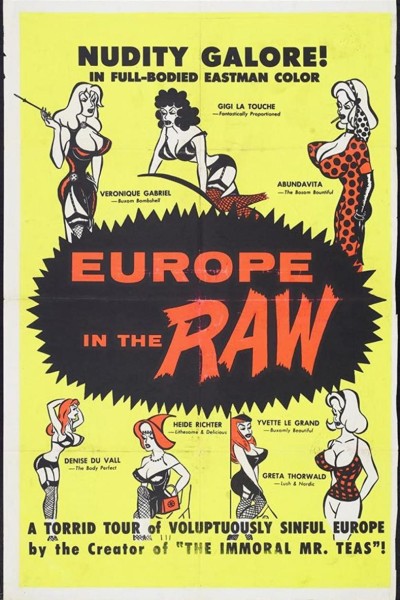 Caratula, cartel, poster o portada de Europe in the Raw