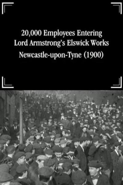 Cubierta de 20,000 Employees Entering Lord Armstrong\'s Elswick Works, Newcastle-upon-Tyne