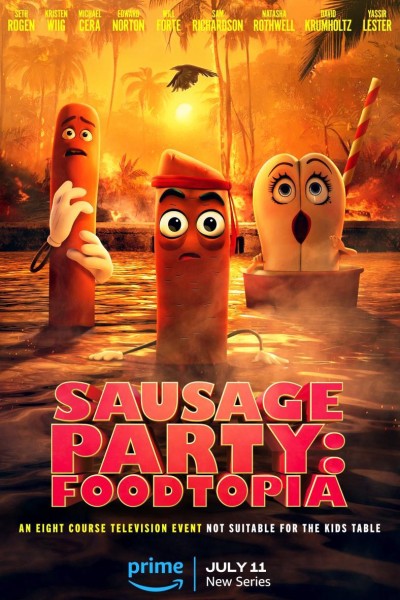 Caratula, cartel, poster o portada de Sausage Party: Foodtopia