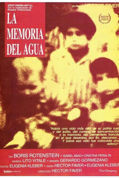 Cubierta de La memoria del agua