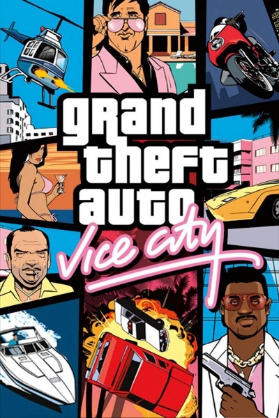 Cubierta de Grand Theft Auto: Vice City