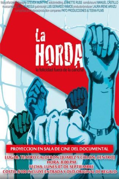Caratula, cartel, poster o portada de La horda
